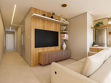 Apartamento novo no centro de Get�lio Vargas